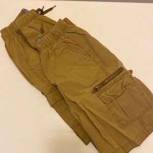 2 Pr Huntington Khaki Cargo Shorts
